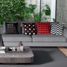 Kit 4 Capas De Almofadas Decorativas Own Netflix Pipoca Edredom Conchinha e Você 45x45cm - 6