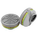 Ver imagem 1 de Filtro para Mascara Respirador Jupiter M6000 Abek1 com 2 Peças Deltaplus M6400 Unico