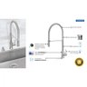 Misturador Monocomando Tramontina Versatile Inox Bica Móvel - 3