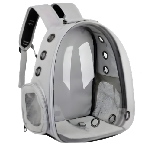 Mochila Pet para Transporte de Cães e Gatos Visão Panorâmica