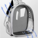 Ver imagem 4 de Mochila Pet para Transporte de Cães e Gatos Visão Panorâmica