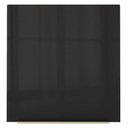 Ver imagem 2 de Armário Aéreo Madesa Lux 60cm 1 Porta Rustic e Preto
