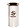 Lixeira Coleta Seletiva Aro 50l de Aço Inox: Azul - 7
