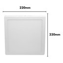 Ver imagem 5 de Kit 5 Painel Led Sobrepor Teto 18w 4000k Br Cristallux