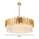 Ver imagem 3 de Lustre Pendente Skylight Fancy 3013l Dourado Redondo 80 G9 Bivolt Dourado-transparente