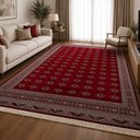 Ver imagem 2 de Tapete Belga Oriental 589 Vermelho 2,00x3,00m Abdalla
