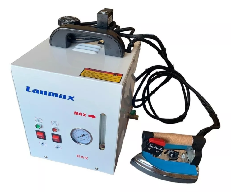 Mini Caldeira C/ Ferro Passar Industrial Lanmax - 3 Litros Lamax LM-75B - 1