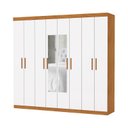 Ver imagem 2 de Guarda Roupa 8 Portas Espelho Central Gran Prime-grand Line