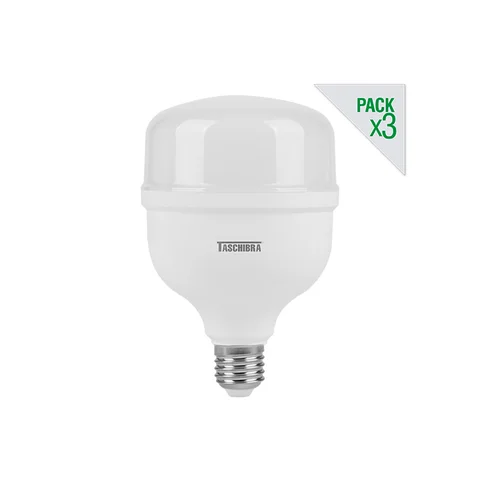 Kit 3 Lâmpadas 40W 6500K - Taschibra