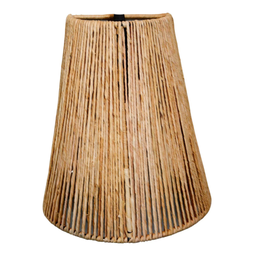 Arandela 25 Cm Palha de Milho Rústica com Fio - 2