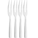 Ver imagem 1 de Jogo 24 Garfos para Petisco Inox Wolff 2 Dentes Aperitivos Garfinhos Queijos Frutas Restaurante