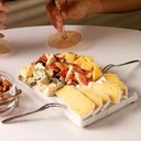 Ver imagem 4 de Jogo 24 Garfos para Petisco Inox Wolff 2 Dentes Aperitivos Garfinhos Queijos Frutas Restaurante