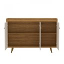 Ver imagem 6 de Kit 2 Peças com Estante para TV até 65 Polegadas e Buffet Atlanta