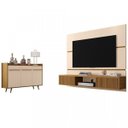 Ver imagem 2 de Kit 2 Peças com Estante para TV até 65 Polegadas e Buffet Atlanta Branco