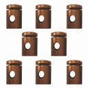 Ver imagem 1 de Kit-8 Desviador de Cabo Para Lustres e Pendentes e Luminária MD-6005/8 - Cobre