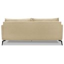 Ver imagem 3 de Sofa Liv 2 Lugares 180cm Pes Aço Linho 232 Dourado Ezz