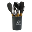 Ver imagem 7 de Kit Utensílios de Cozinha Restaurante Silicone Domésticos:cinza