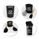 Ver imagem 6 de Kit Utensílios de Cozinha Restaurante Silicone Domésticos:cinza