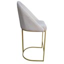 Ver imagem 2 de Banqueta King Base de Ferro Linho Bege D'classe Decor