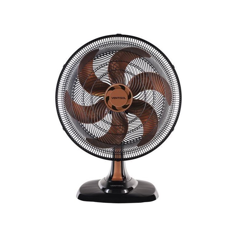 Ventilador de Mesa Ventisol Turbo 6 50cm Bronze 127v Ventilador de Mesa Ventisol Turbo 6 50cm Bronze 127v
