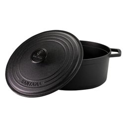 Caçarola Neo T 2,2l Ferro Fundido 20cm com Tampa - Santana - 2