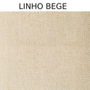 Ver imagem 5 de Kit 6 Cadeiras Estofada Lis Base Madeira Cinamomo Linho Bege