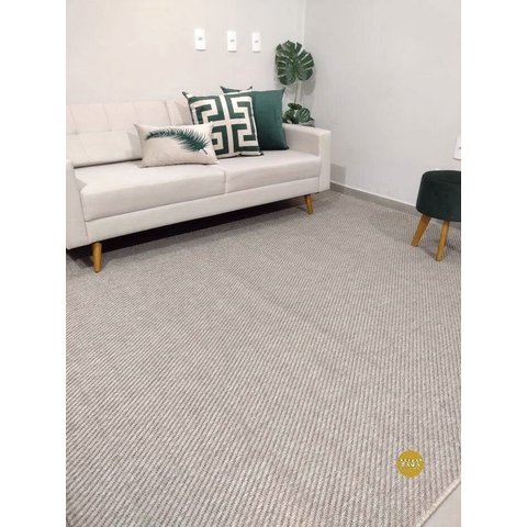 Tapete Sisal Sintetico Egípcio Bege (1625):150x200