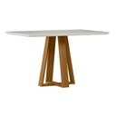 Ver imagem 1 de Mesa Lectus 135x90cm - Ypê/off White Newceval