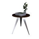 Ver imagem 5 de Mesinha Lateral De Canto Para Sala e Quarto Redonda C.M