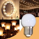 Ver imagem 2 de Kit 10 Lâmpada Led Bolinha Decorativa 1w 110v Branco Frio