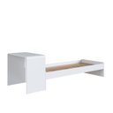 Ver imagem 5 de Cama Infantil Juvenil com Escrivaninha com Colchão Incluso Branco