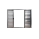 Ver imagem 3 de Veneziana 6 Folhas Aluminio Brilhante 1,00x1,20