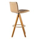 Ver imagem 7 de Banqueta Giratória Alta Bancada Cozinha Couríssimo Madeira