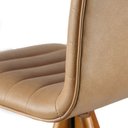 Ver imagem 5 de Banqueta Giratória Alta Bancada Cozinha Couríssimo Madeira