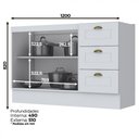 Ver mais imagens de Cozinha Modulada Henn Americana 2 Peças