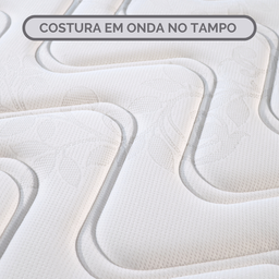 Colchão Máximus Ultra Firme Solteiro 188 Cm X 88 Cm X 17 Cm Ecosono - 6