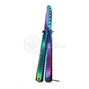 Ver imagem 7 de Canivete Fade Rainbow Butterfly Treinamento Faca Borboleta