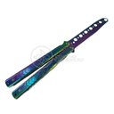 Ver imagem 1 de Canivete Fade Rainbow Butterfly Treinamento Faca Borboleta