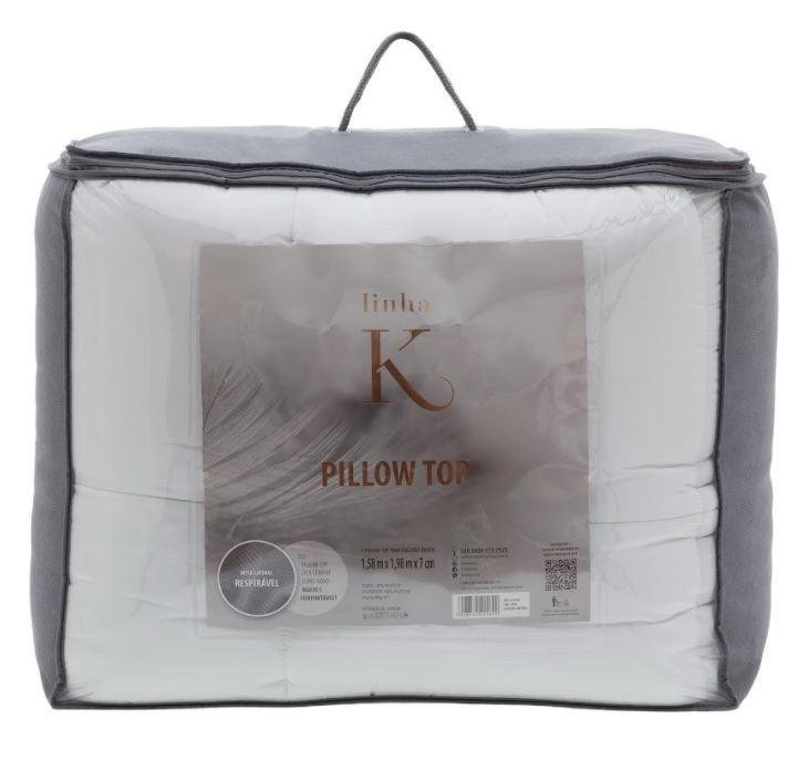 Pillow Top Casal Linha K Kacyumara