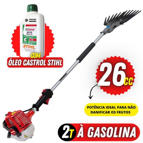 Derriçadeira Kawashima Para Cafeicultura Com Kit Mãozinha Turbo 2 + Óleo Castrol Stihl 2T