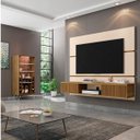 Ver imagem 1 de Conjunto Painel Âmbar para TV até 65 Polegadas e Cristaleira Scala Pés de Metal 