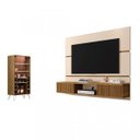 Ver imagem 2 de Conjunto Painel Âmbar para TV até 65 Polegadas e Cristaleira Scala Pés de Metal 