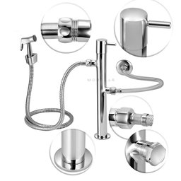 Ducha Higiênica Vertical De Piso Completa Com Derivação - 3