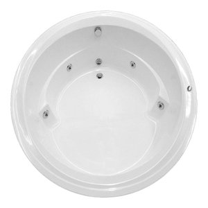 Banheira Redonda Tahiti com Hidro - 127v