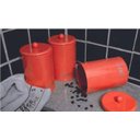 Ver imagem 6 de Lata de Metal com Vedação Hermética Laranja Café