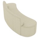 Ver imagem 6 de Sofá 4 Lugares Curvo Sala de Estar Living Cancún D02 Linho Champagne 280cm C-467 - Lyam Decor