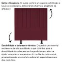 Ver imagem 5 de Cabeceira Cama Casal Queen Size 160 Cm Lídia Suede e Frame Bordô