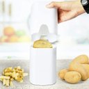 Ver imagem 2 de Cortador Fatiador de Alimentos Batata Palito Frutas Cebola