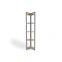 Ver imagem 4 de Prateleira Quarto Casal Industrial Li022 Canela-branco - Kappesberg