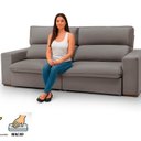 Ver imagem 6 de Sofá Retrátil e Reclinável 274cm para Sala de Estar Toquio